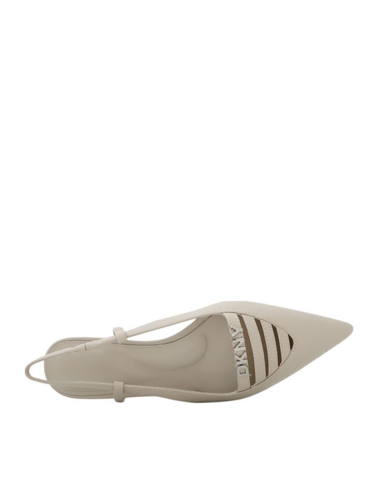 Slingback Ballerinas Beige