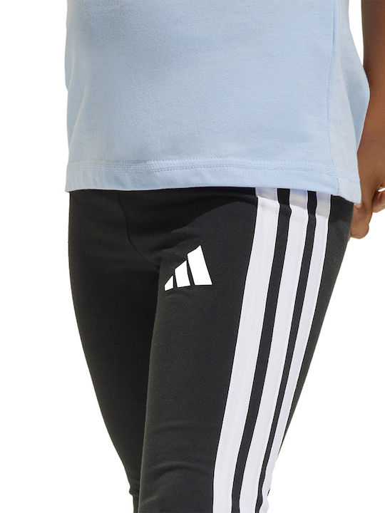 Παιδικό Κολάν Αθλητικό Cropped Μαύρο Essentials
