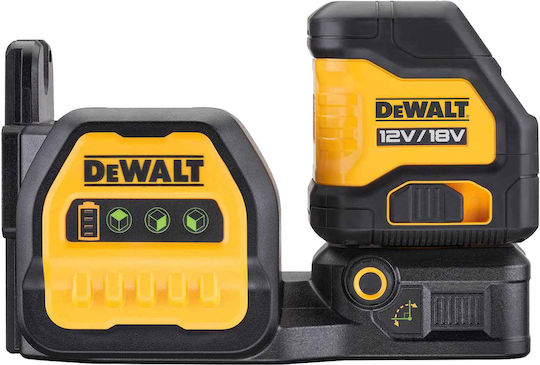 Dewalt Αυτορυθμιζόμενο Γραμμικό Αλφάδι Laser Πράσινης Δέσμης 18V με Εύρος Εργασίας 30m