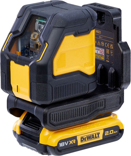 Dewalt Γραμμικό Αλφάδι Laser Πράσινης Δέσμης 18V με Εύρος Εργασίας 55m