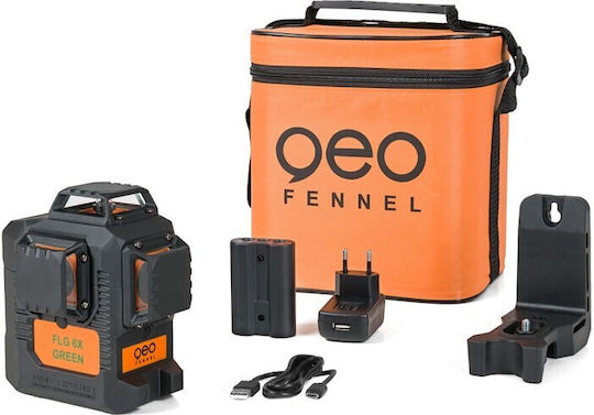 Geo Fennel Gmbh FLG 6X-Green Самонивелиращо Линейно Лазерен нивелир Зелен лъч