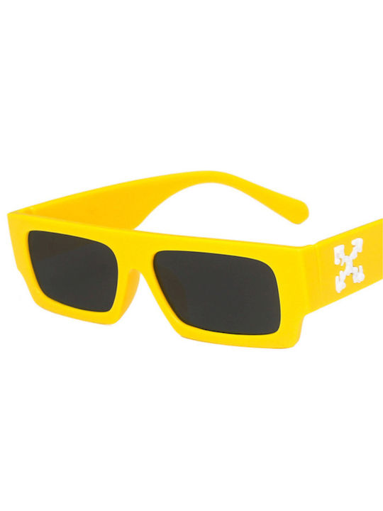 SeeVision Ochelari de soare cu Galben Din plastic Cadru și Gri Lentilă 50113-YELLOW