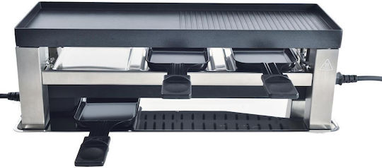 Solis Επιτραπέζια Ηλεκτρική Ψησταριά Raclette 650W Ανοξείδωτη με Ρυθμιζόμενο Θερμοστάτη