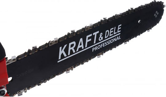 Kraft & Dele Αλυσοπρίονο Βενζίνης 4.3hp 7.5kg με Λάμα 40cm και Easy Start