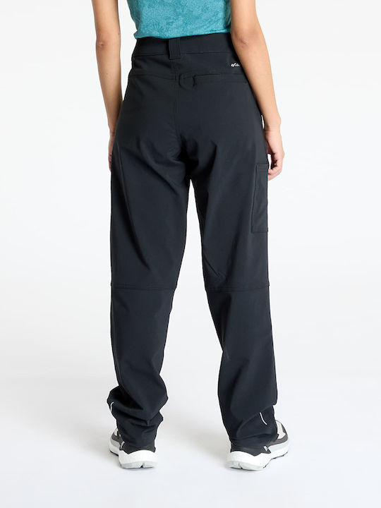 Damen Stoff Hose Black