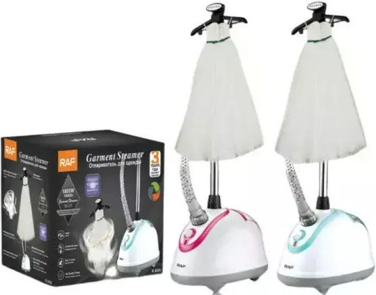 Ατμοκαθαριστής Ρούχων Χειρός 1800W με Δοχείο 1.8lt Ροζ