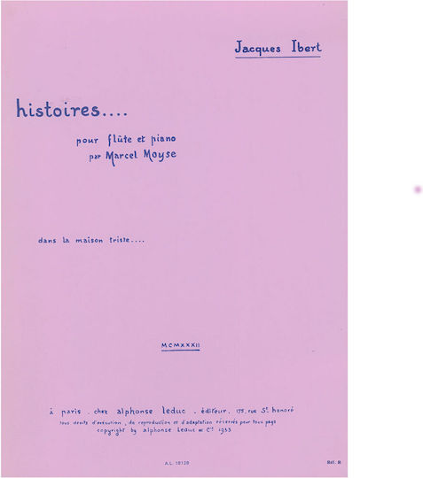 Ibert Histoires
