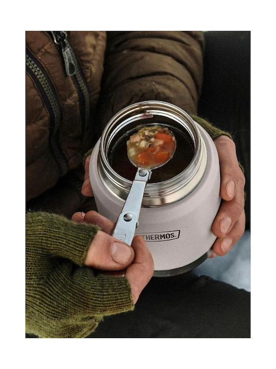 Thermos Δοχείο Φαγητού Inox Θερμός Γκρι 470ml