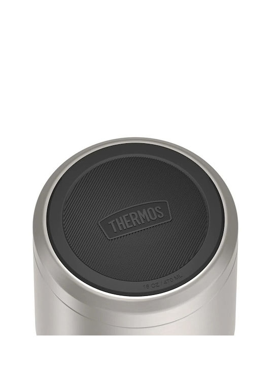 Thermos Δοχείο Φαγητού Inox Θερμός Γκρι 470ml