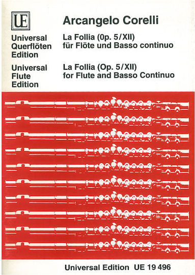 Corelli La Follia Flute Op.5