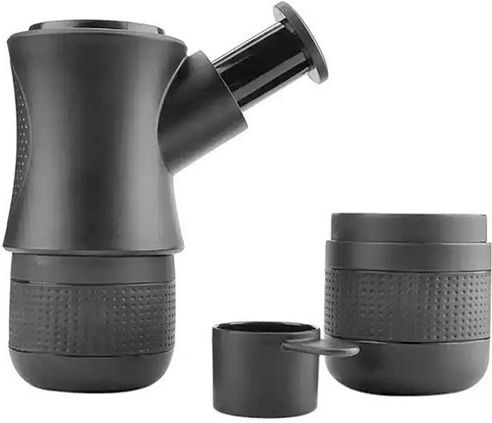 Portable Coffee Machine for Camping Black