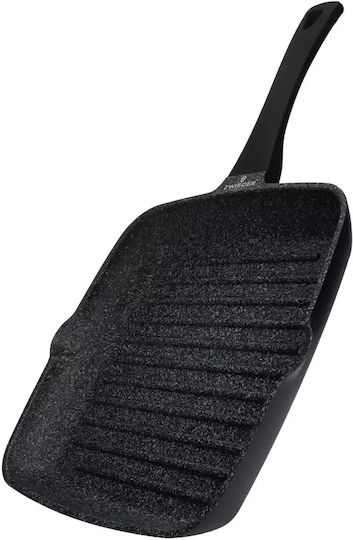 Zwieger Pan aus Druckguss-Aluminium mit Steinbeschichtung 28cm