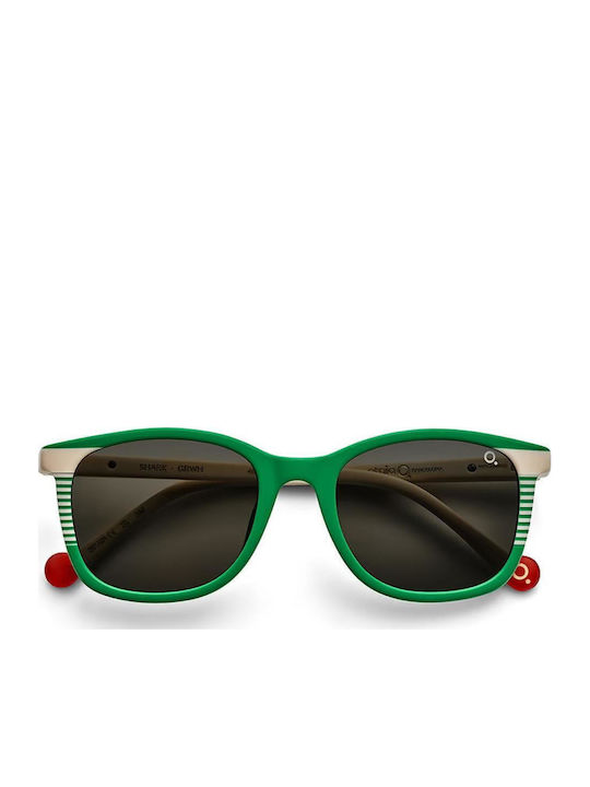 Etnia Barcelona Kinder-Sonnenbrillen Grün ET-5SHARK48SGRWH-GRWH