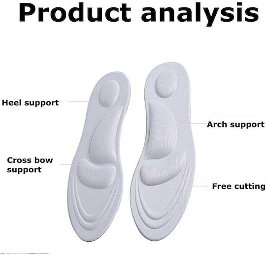 Ανατομικά Υποπτέρνια with Memory Foam for Heels 1OMO48 2pcs