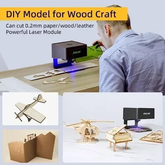 Laser Laser Engraver 3W Suitable for Metal Aluminum Leather