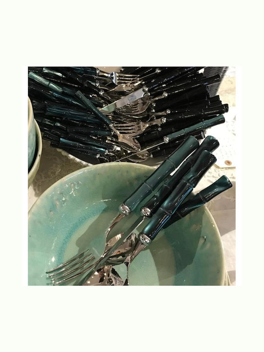 Rivadossi Sandro Bamboo Cutlery Set Stainless Green 24pcs