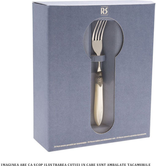 Rivadossi Sandro Bamboo Besteckset Edelstahl Grün 24Stück