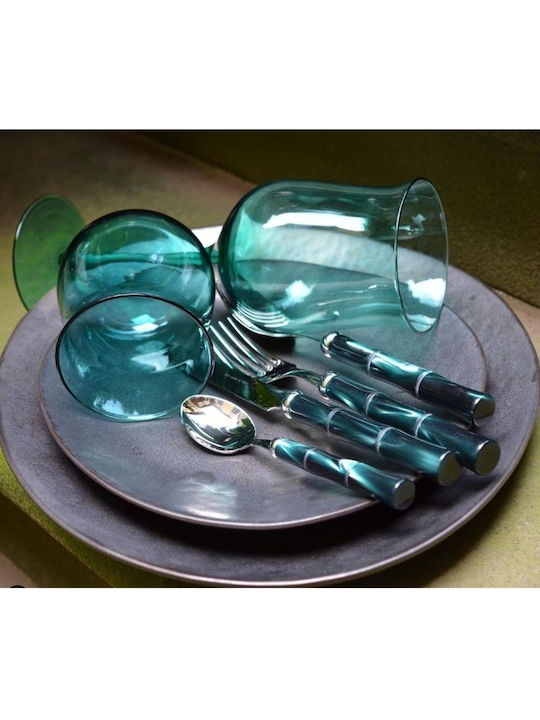 Rivadossi Sandro Bamboo Cutlery Set Stainless Green 24pcs