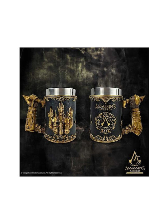 Nemesis Now Glass Beer, μπίρας made of Metal in Black Color