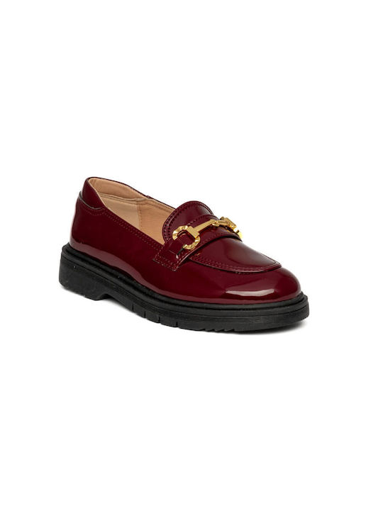 Stathatos shoes Moccasins Burgundy