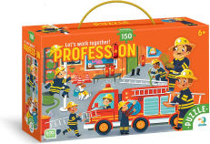 Kinderpuzzle Firefighter für 6++ Jahre 150pcs Dodo