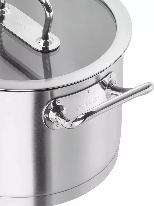 Zwilling J.A. Henckels Pro Дълбока Неръждаема Тенджера 4.3лт / 24см