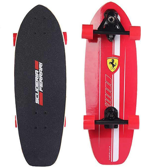 Mesuca Complete Longboard Red