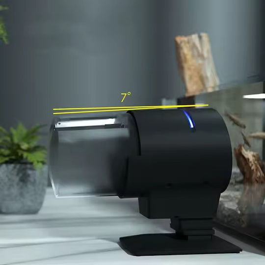 Vanters Automatic Feeder for Aquariums with Scheduled Feeding 230ml M15xW7.5xH12.5cm