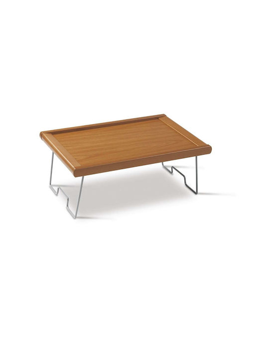 Arredamenti Italia Melfo Lemnos Dreptunghiular Tavă de Servire în Culoare Maro 60x41x23cm 1buc