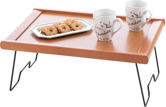 Arredamenti Italia Melfo Lemnos Dreptunghiular Tavă de Servire în Culoare Maro 60x41x23cm 1buc