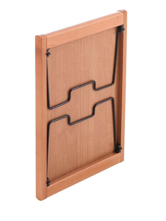 Arredamenti Italia Melfo Lemnos Dreptunghiular Tavă de Servire în Culoare Maro 60x41x23cm 1buc