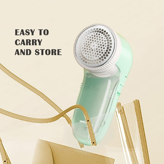 Rechargeable Fabric Shaver Green