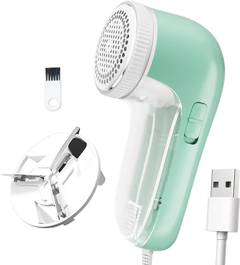 Rechargeable Fabric Shaver Green
