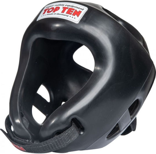 Sport Masters Adult Open Face Boxing Headgear Red
