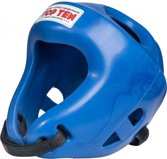 Sport Masters Adult Open Face Boxing Headgear Red
