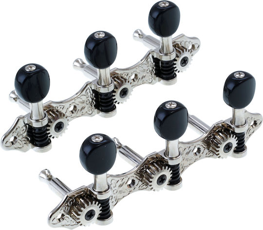 Grover Butoni negri crom Grover Cg35n A05bk Ss