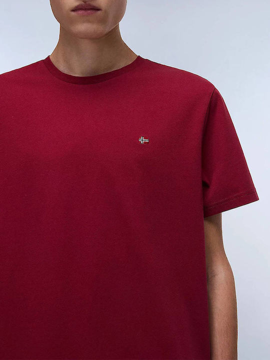 Salis T-shirt Dark Red