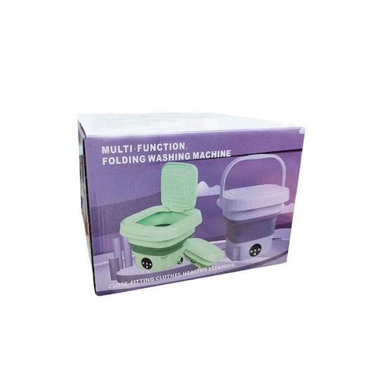 Mini Tragbare Faltbare Waschmaschine in Lila Farbe 2a584d000fd3