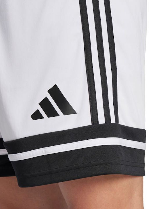 Squadra 25 Sports Men's White Shorts