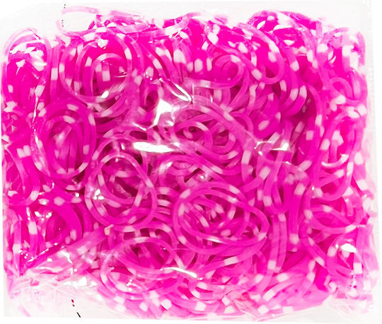 Rainbow Loom Rosa Haargummis Für Kinder Ab 3 Jahren