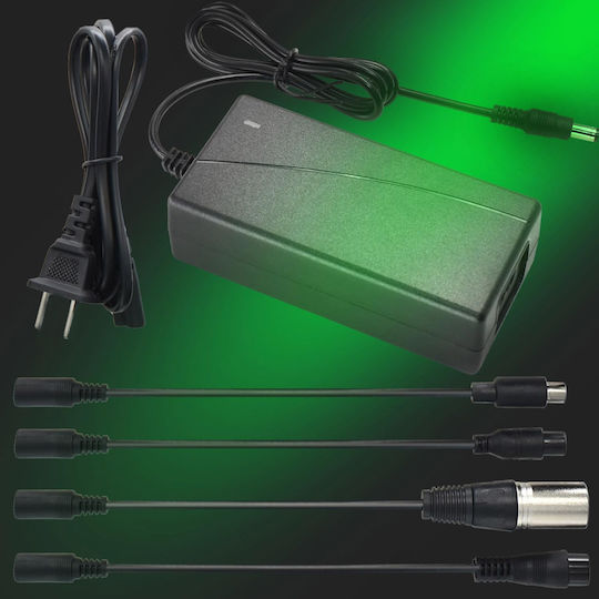 Electric Scooter Charger Universal 42v 2.0a 2.4m 4 Different Plugs Borofone Jc4202