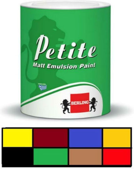 Berling Petite Matt Πλαστικό Χρώμα Οικολογικό για Εσωτερική Χρήση Οικολογικό Πλαστικό Χρώμα 375ml