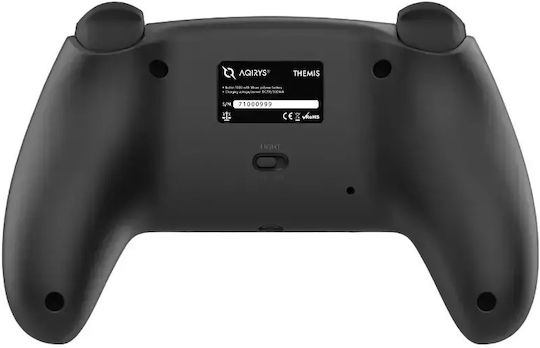 Aqirys Themis Ασύρματο Gamepad για Android / PC / PS3 / PS4 / iOS Μαύρο