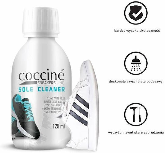 Coccine Почистващ препарат за бели подметки 125ml Da0321