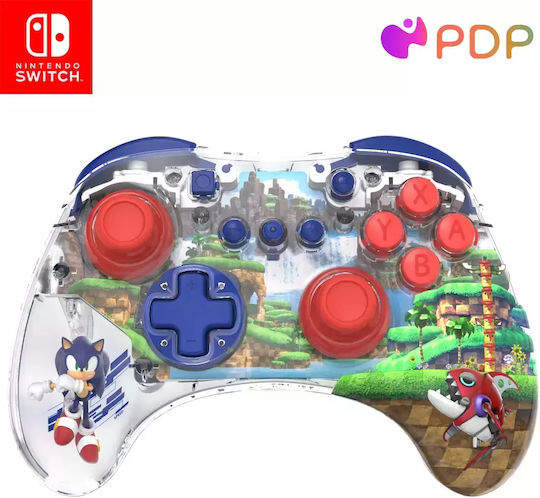PDP REALMz Ασύρματο Gamepad για Switch Sonic The Hedgehog