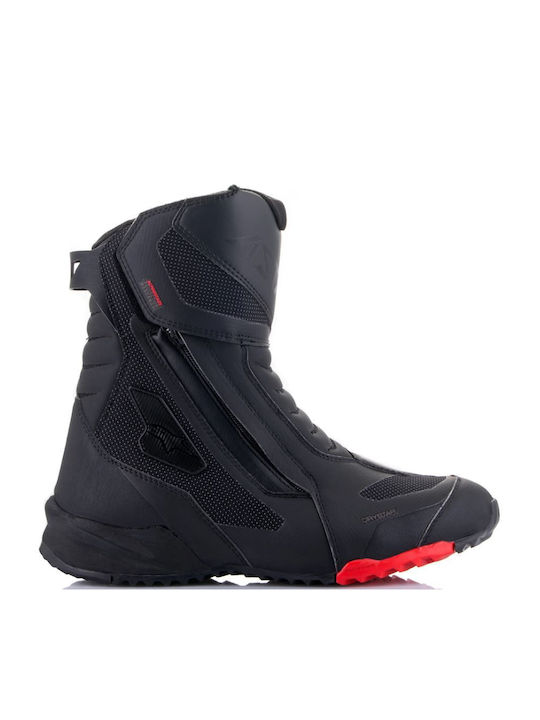 Alpinestars Rt-7 Ανδρικές Μπότες Μηχανής Αδιάβροχες Μαύρες