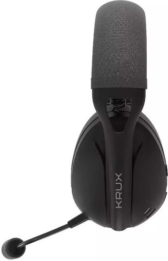 Krux Clapz Ασύρματο Over Ear Gaming Headset με σύνδεση Bluetooth / USB for PC
