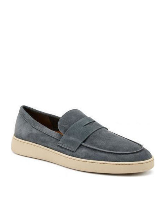 Men's Suede Loafers Blue