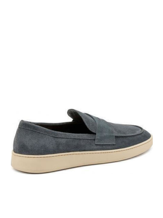 Men's Suede Loafers Blue