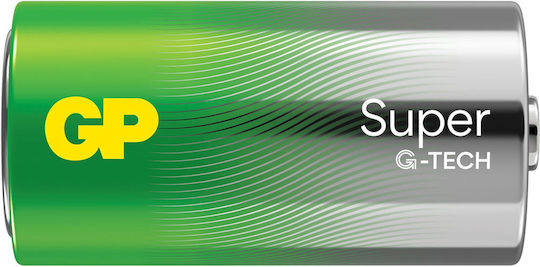 GP Batteries Super Αλκαλικές Μπαταρίες C 1.5V 2τμχ